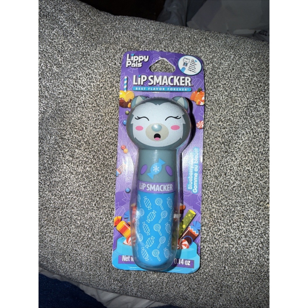 Lip Smackers Lippy Pals Best Flavor Forever Blueberry Gum Kitty Lip Balm